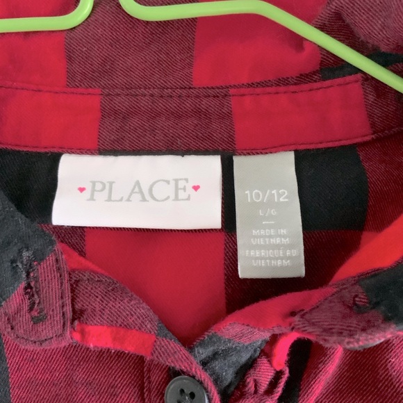 Children's Place Flannel Dress - Picture 4 of 4